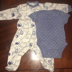 Matching baby boy set